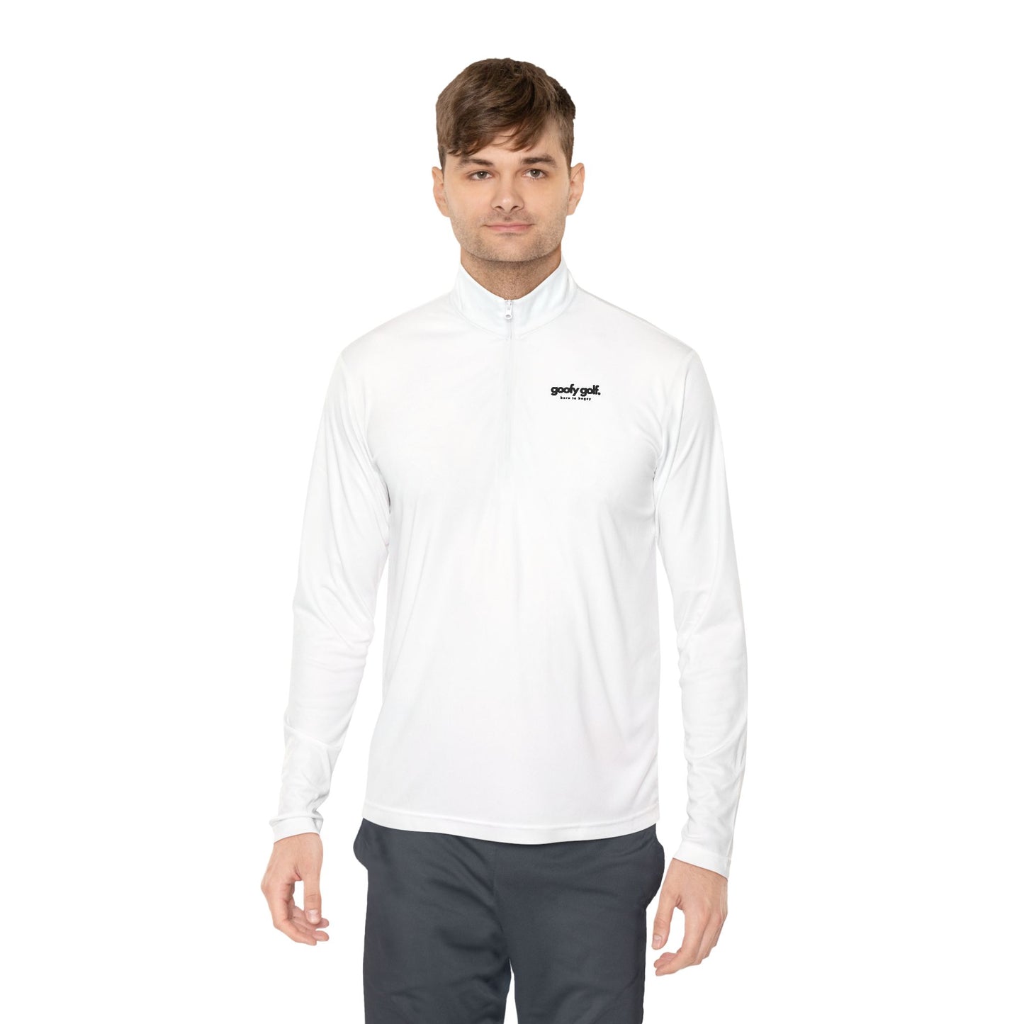 Goofy Golf Quarter-Zip Athletic Pullover – "Born to Bogey" Edition