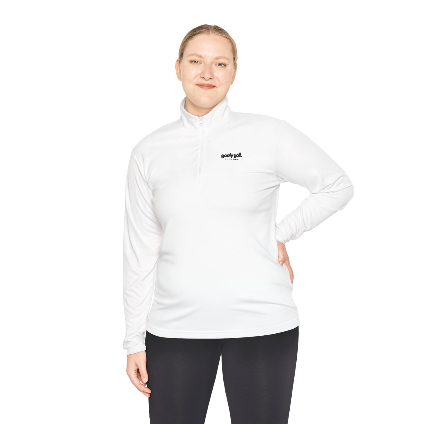 Goofy Golf Quarter-Zip Athletic Pullover – "Born to Bogey" Edition