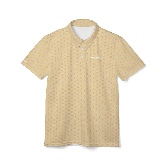 Goofy Golf Co. Coconut Cream - Performance Polo