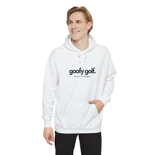 Goofy Golf Branded Comfort Colors Hoodie – "Born to Bogey" Edition