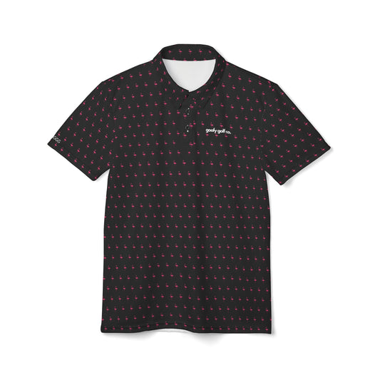 Goofy Golf Co. Fairway Flamingo - Performance Polo