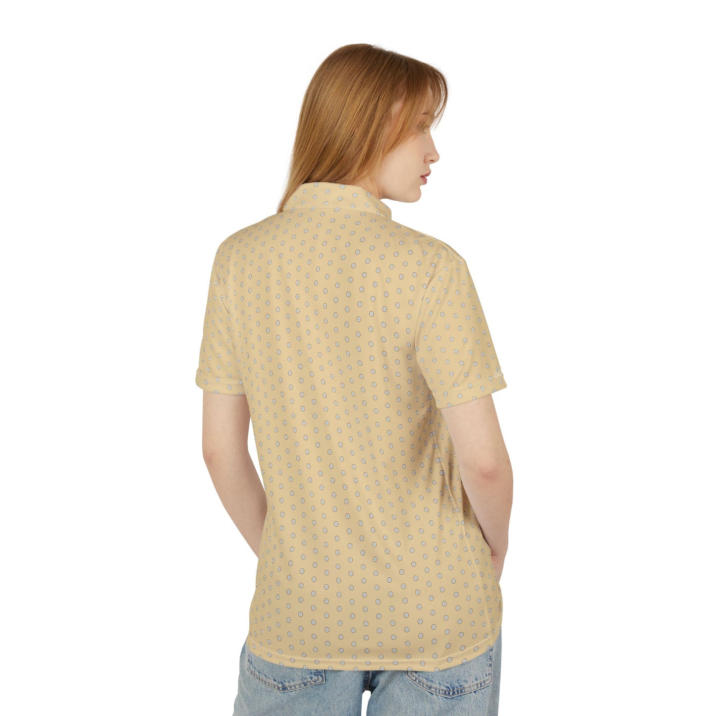 Goofy Golf Co. Coconut Cream - Performance Polo