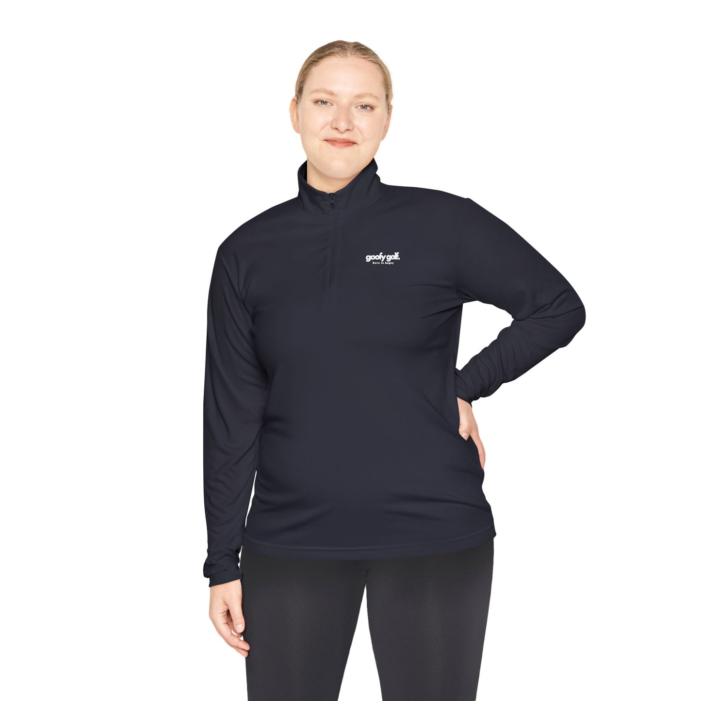 Goofy Golf Quarter-Zip Athletic Pullover – "Born to Bogey" Edition