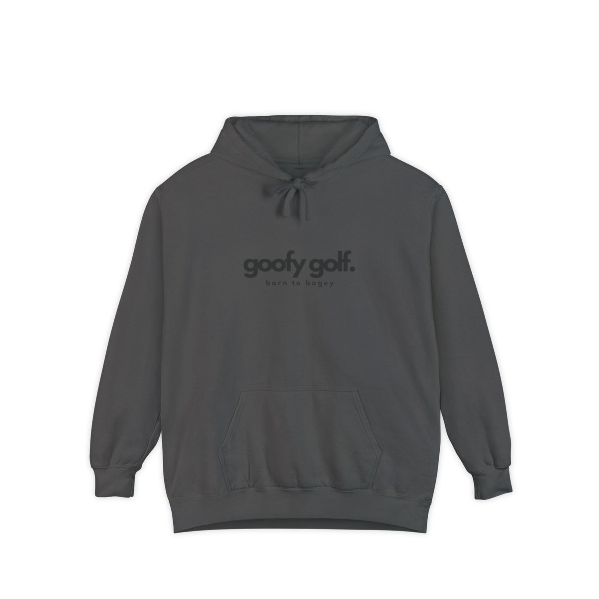 Goofy Golf Branded Comfort Colors Hoodie – "Born to Bogey" Edition