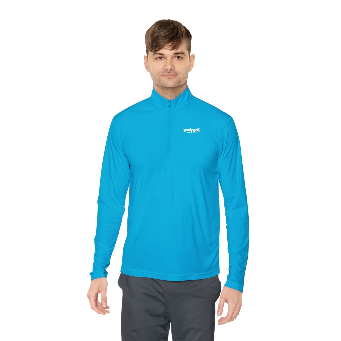 Goofy Golf Quarter-Zip Athletic Pullover – "Born to Bogey" Edition