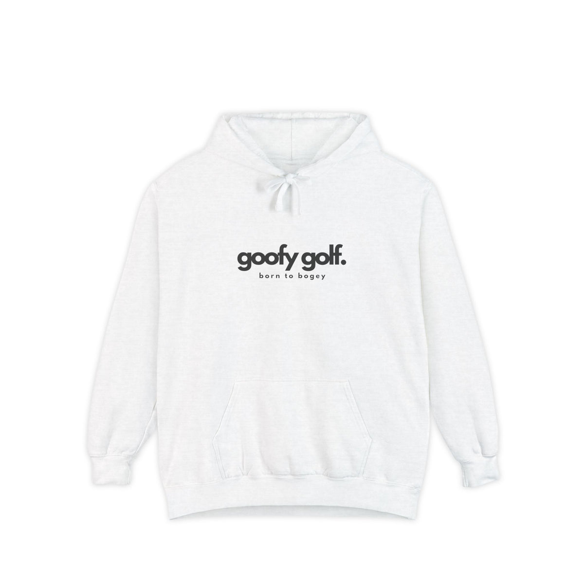 Goofy Golf Branded Comfort Colors Hoodie – "Born to Bogey" Edition