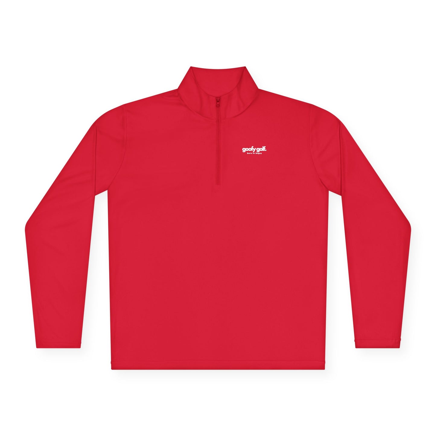Goofy Golf Quarter-Zip Athletic Pullover – "Born to Bogey" Edition