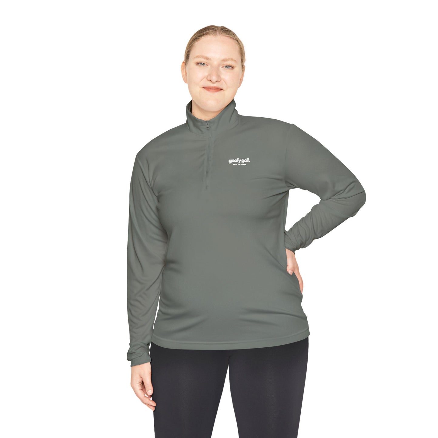 Goofy Golf Quarter-Zip Athletic Pullover – "Born to Bogey" Edition