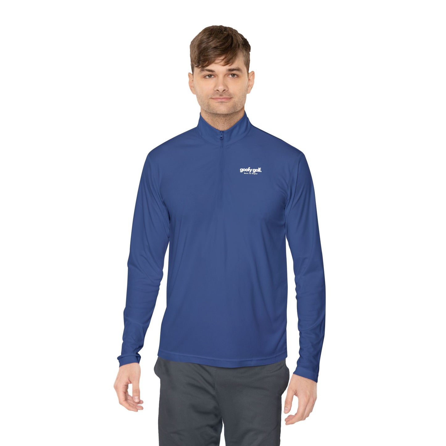 Goofy Golf Quarter-Zip Athletic Pullover – "Born to Bogey" Edition