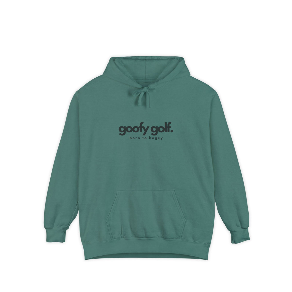 Goofy Golf Branded Comfort Colors Hoodie – "Born to Bogey" Edition