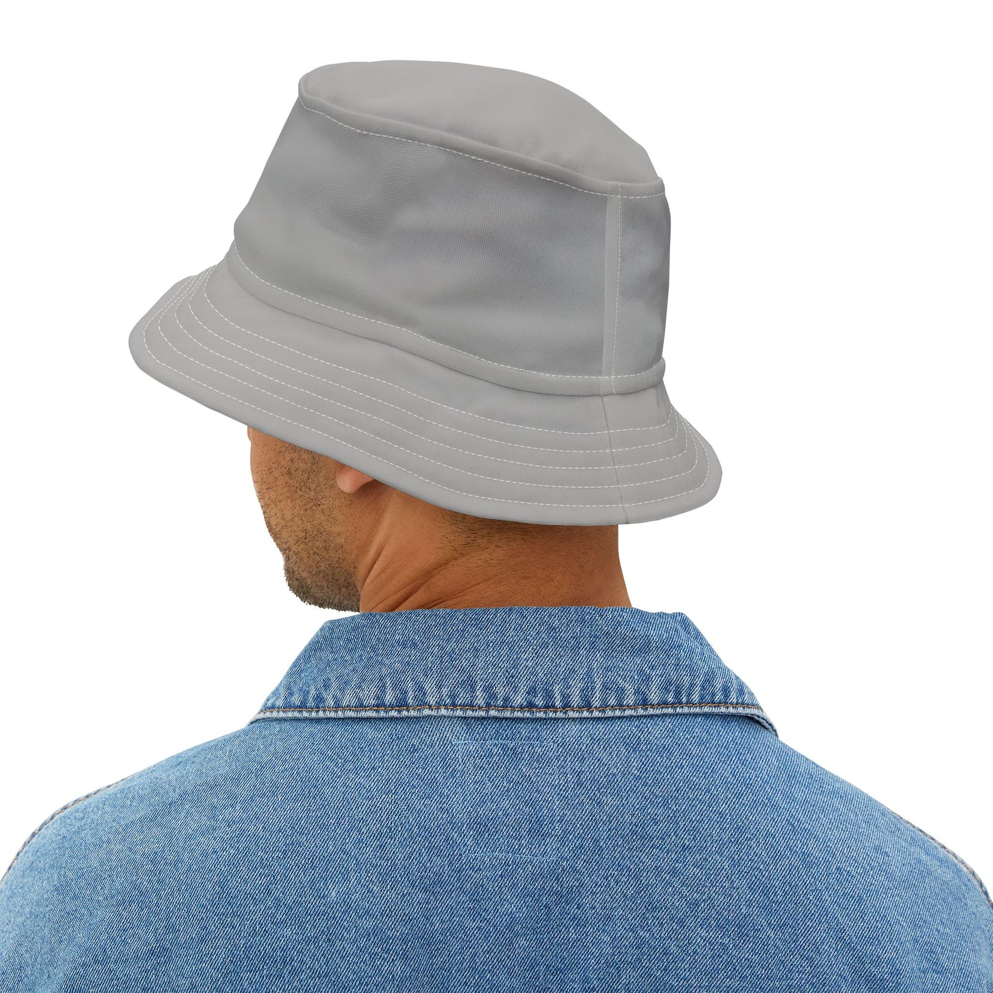 Goofy Golf Light Gray Bucket Hat - "Born to Bogey" Edition