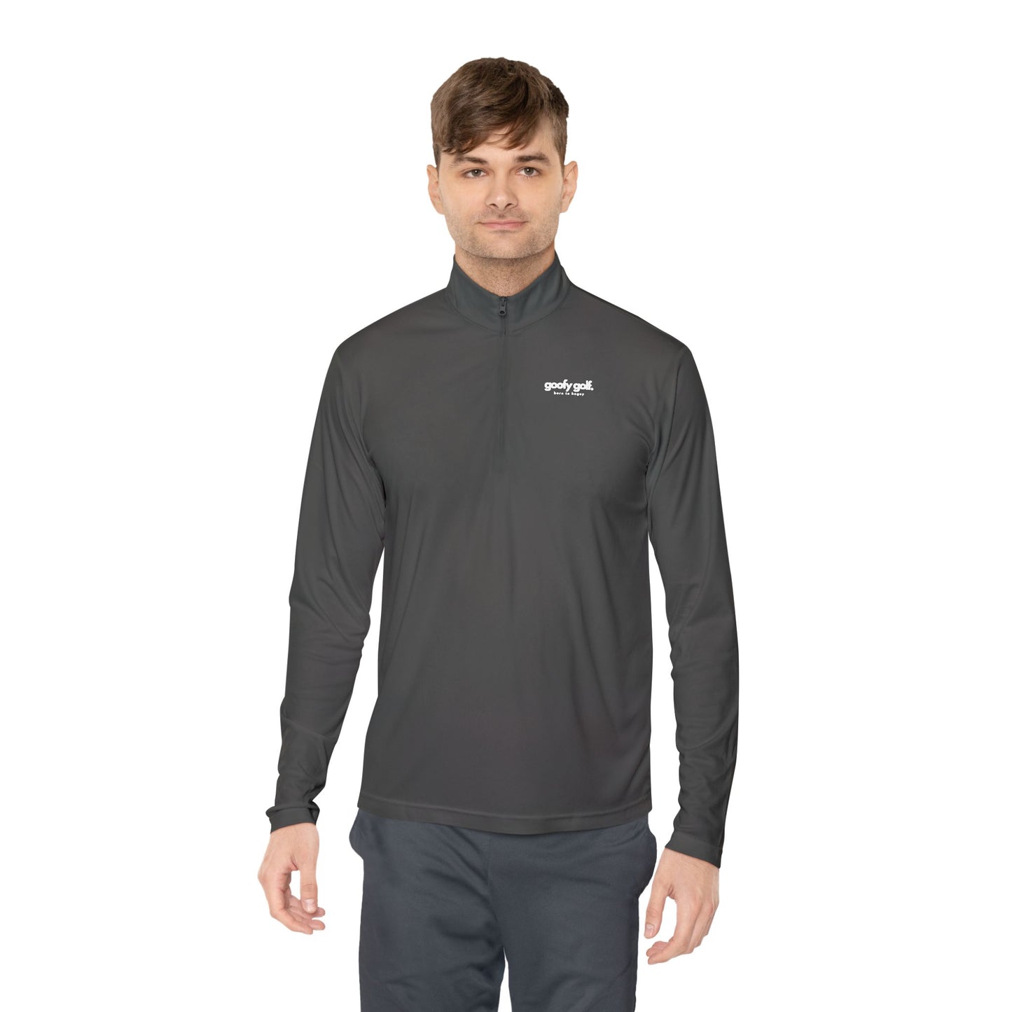 Goofy Golf Quarter-Zip Athletic Pullover – "Born to Bogey" Edition