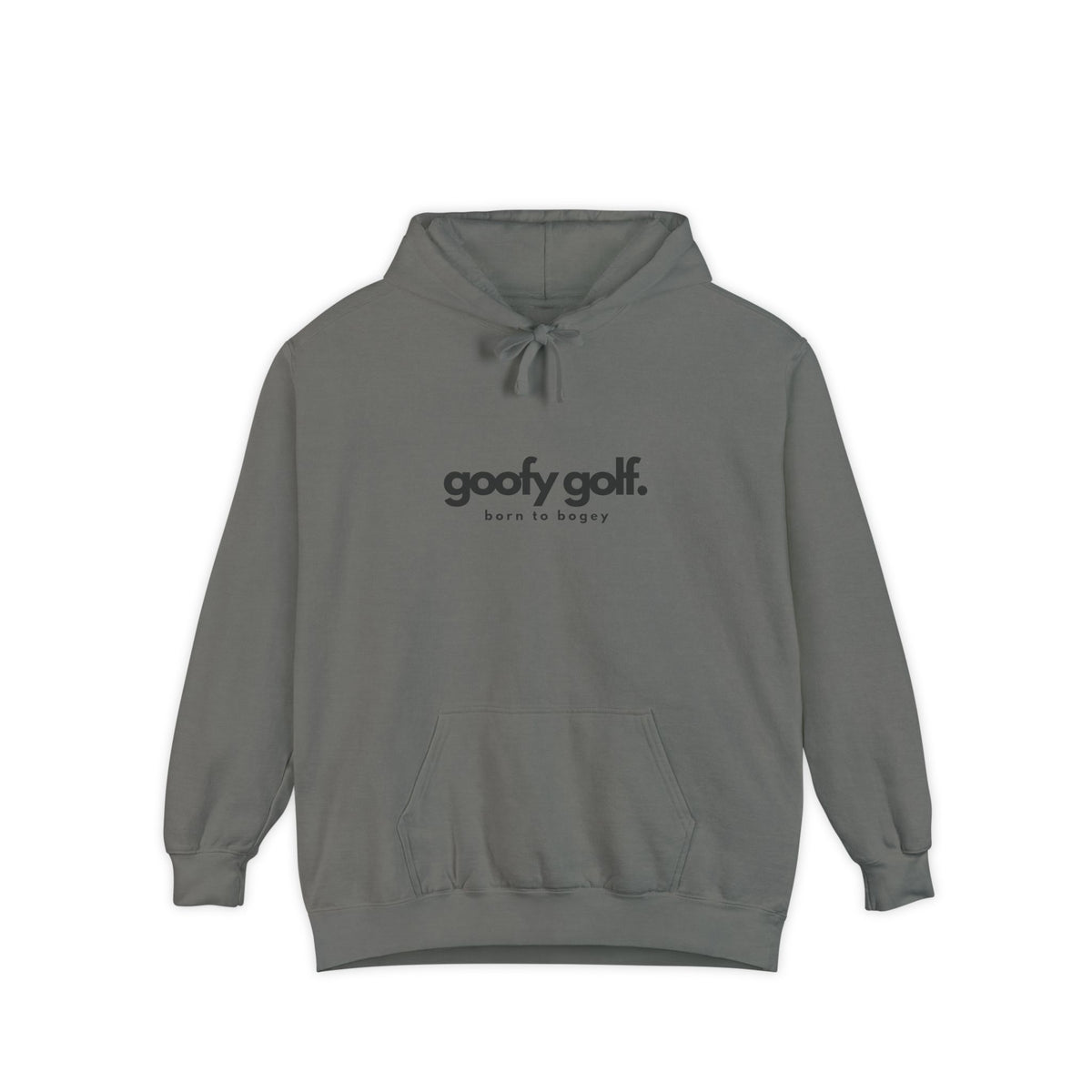 Goofy Golf Branded Comfort Colors Hoodie – "Born to Bogey" Edition