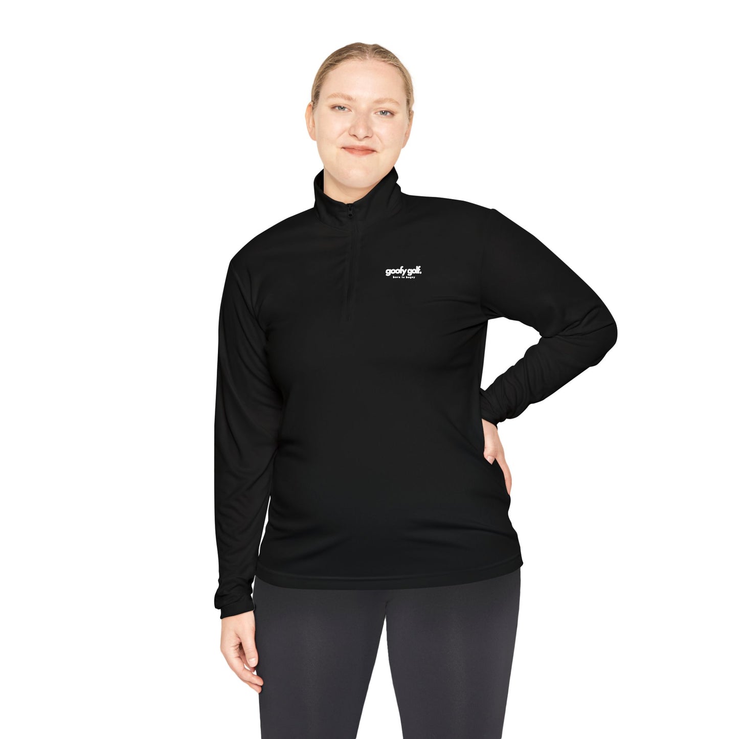 Goofy Golf Quarter-Zip Athletic Pullover – "Born to Bogey" Edition