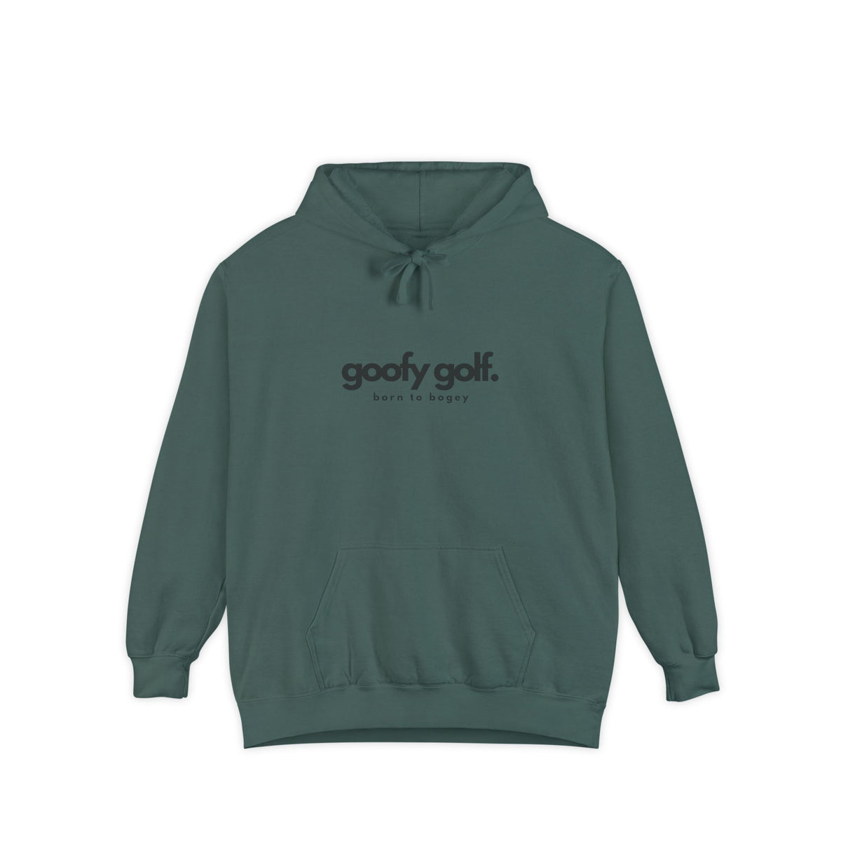 Goofy Golf Branded Comfort Colors Hoodie – "Born to Bogey" Edition